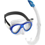 Cressi Samoa + Mexico Set – Snorkeling Mask and Snorkel with Fog-Stop System - Cressi Zestaw Samoa + Mexico przeźroczysto niebieski - cressi-zestaw-samoa_mexico.jpg