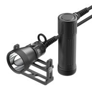 Divepro CL4200S Canister Light sidemount, 4200 lumens - DivePro latarka techniczna CL4200S 4200 lumenów - latarka-divepro-sidemount.jpg