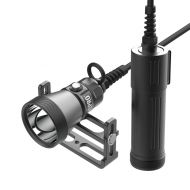 Divepro CL4200B Canister Light backmount, 4200 lumens - DivePro latarka techniczna CL4200B 4200 lumenów - latarka-divepro-z-kanistrem.jpg