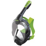 Seac Libera Full Face Snorkel Mask L/XL - snorkel, panoramic - Maska pełnotwarzowa Seac Libera L/XL panoramiczna - czarno/limonkowa - libera-black-lime-l-xl.jpg