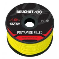 Beuchat Roll 50 m Nylon Kevlar 1.5 mm Yellow Line - Beuchat linka nylonowa 1,5mm - szpulka 50m - linka-nylonowa-beuchat-1,5mm-szpulka-50m.jpg