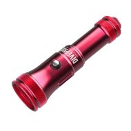 Divepro S18 torch 1800 lumens red with battery and charger - Divepro S18 1800 Lumenów czerwona z baterią i ładowarką - s18-red.jpg