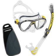 Snorkeling Set Cressi Big Eyes Evolution + Alpha Ultra Dry Set – Premium Mask and Dry Snorkel - Cressi zestaw maska Big Eyes Evolution + fajka przeźroczysto Alpha Ultra Dry żółta - zestaw-big-eyes-.jpg
