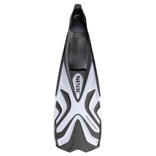 Seac Azzurra Full Foot Fins Lightweight Snorkeling ()