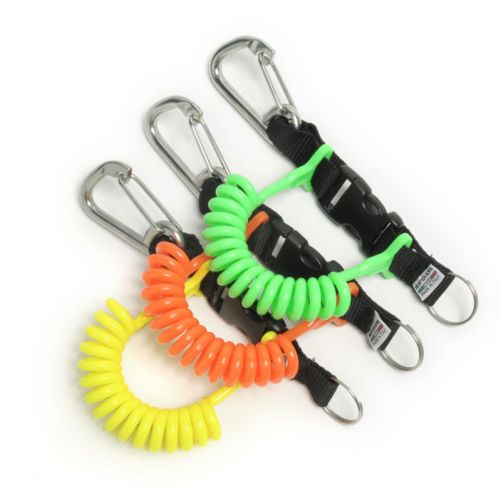 Best Divers Retractor Color Strong – Diving Retractor with a Large Stainless-steel Rock Carabiner ()