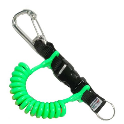 Best Divers Retractor Color Strong – Diving Retractor with a Large Stainless-steel Rock Carabiner ()