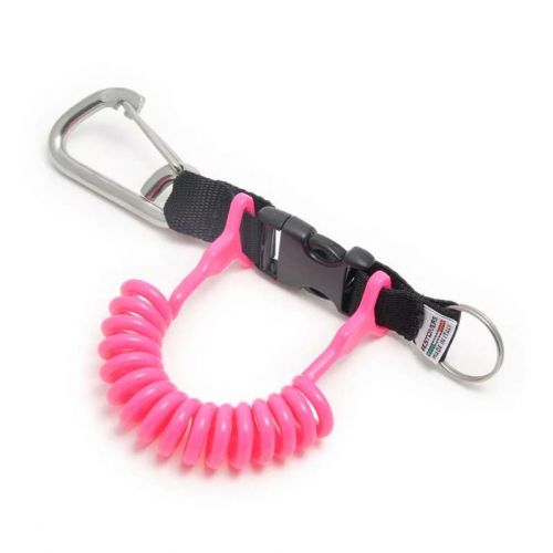 Best Divers Retractor Color Strong – Diving Retractor with a Large Stainless-steel Rock Carabiner ()