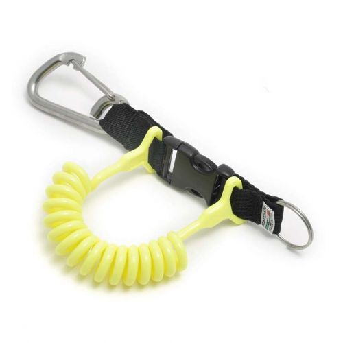 Best Divers Retractor Color Strong – Diving Retractor with a Large Stainless-steel Rock Carabiner ()