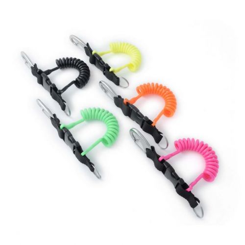 Best Divers Retractor Color Vela – Colorful Diving Retractor with Stainless Steel Carabiner ()