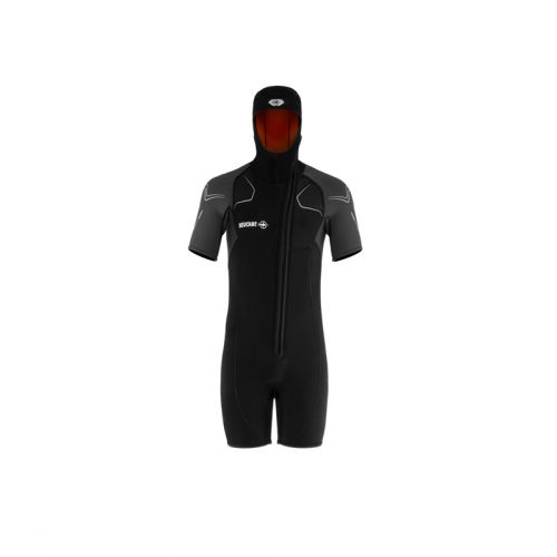 Beuchat Focea Comfort 5 mm FC7 Shorty – Men’s Short Diving Wetsuit with Hood ()
