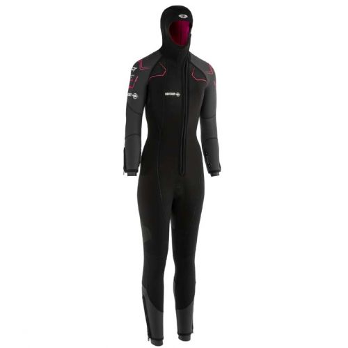 Beuchat Focea Comfort 7 Women Hooded Front-Zip Wetsuit ()