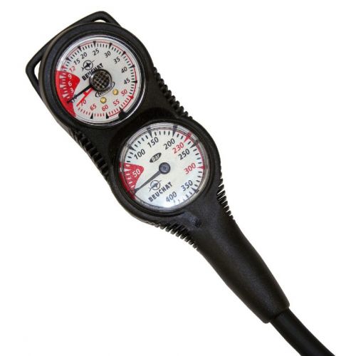 Beuchat 2 Elements Gauge - Depth Gauge + Pressure Gauge ()