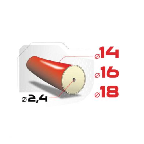 Beuchat 15 metres Megatonne Ruber In Box - 14 mm  Red ()