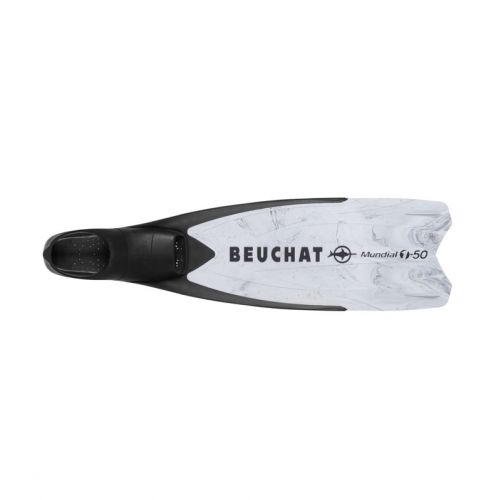 Beuchat Mundial One 50 Soft Flex – Freediving, Snorkeling and Spearfishing Fins ()