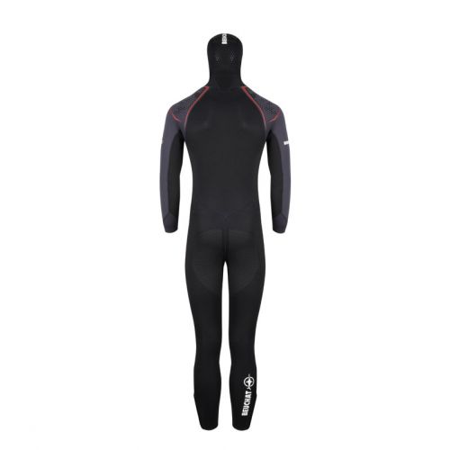 Beuchat Optima 2 7 mm – Men’s Hooded Wetsuit for Cold Water Diving ()