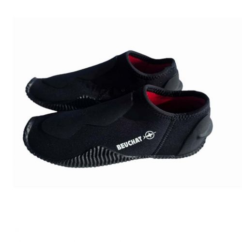 Beuchat Sirocco Open 3 mm – Short Neoprene Boots for Diving and Snorkeling ()