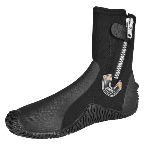 Seac Basic HD 5mm Diving Boots with Zipper ()