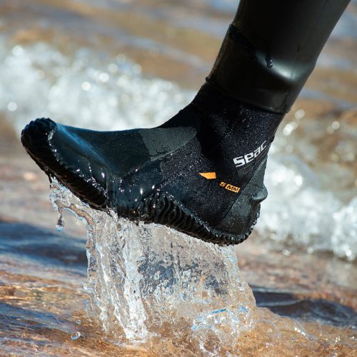 Seac Basic HD 5mm Diving Boots with Zipper ()