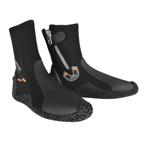 Seac Basic HD 5mm Diving Boots with Zipper ()