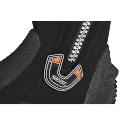 Seac Basic HD 5mm Diving Boots with Zipper ()