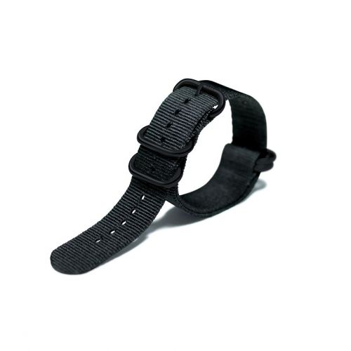 Chris Benz Zulu Ballistic Band 22 mm black ()