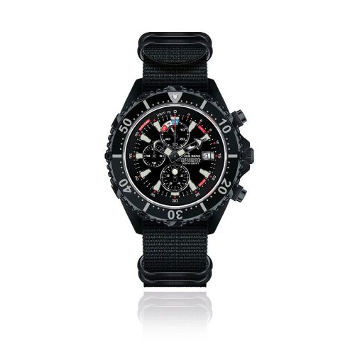 Chris Benz Depthmeter Chronograph 300M Black Edition CB-C300-LE-NBSS ()