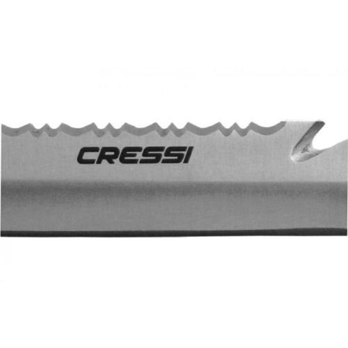 Cressi Borg Diving Knife – Large Professional Stainless Steel Dive Knife ()