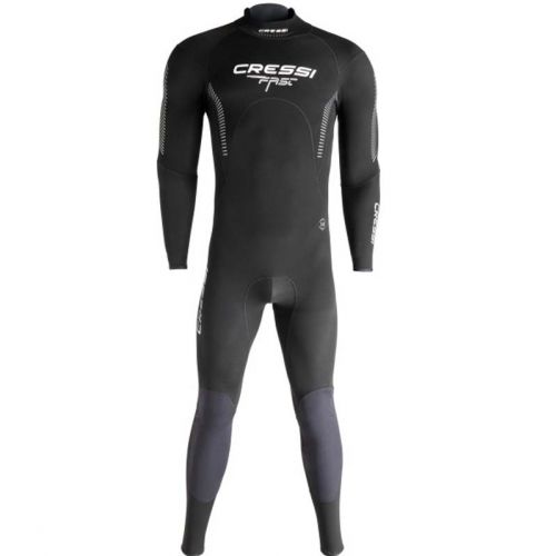 Men’s Diving Wetsuit Cressi Fast 1 mm – Neoprene Wetsuit for Tropical Waters ()