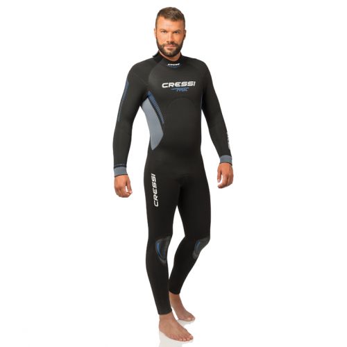 Men’s Diving Wetsuit Cressi Fast 7 mm – Neoprene Wetsuit for Cold Waters ()