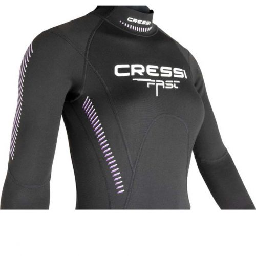 Women’s Diving Wetsuit Cressi Fast 1 mm – Neoprene Wetsuit for Tropical Waters ()