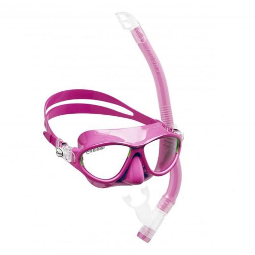 Cressi Moon + Top Colorama – Snorkeling Set for Kids ()