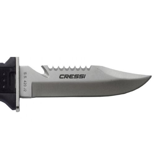 Cressi Skorpion – Professional Stainless Steel Diving Knife ()