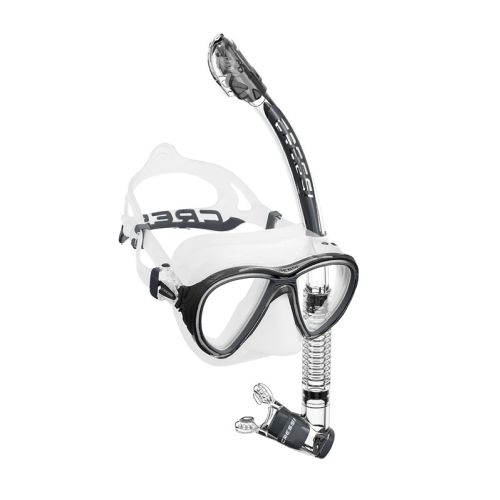 Cressi Quantum Mask + Itaca Snorkel – advanced snorkeling and diving set ()
