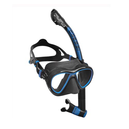 Cressi Quantum Mask + Itaca Snorkel – advanced snorkeling and diving set ()