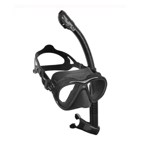 Cressi Quantum Mask + Itaca Snorkel – advanced snorkeling and diving set ()