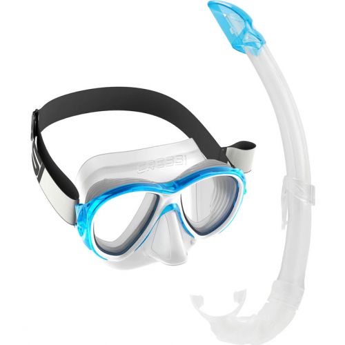  Cressi Samoa + Mexico Set – Snorkeling Mask and Snorkel with Fog-Stop System ()