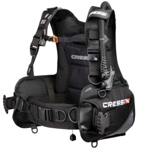 Cressi Solid Plus Scuba Set + AC5 Zen DIN + Mini SPG Gauge ()