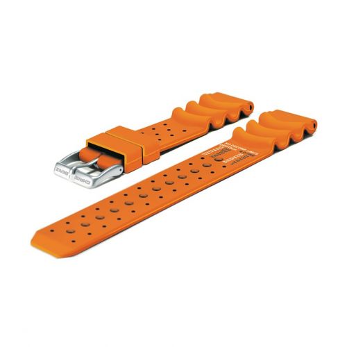 Chris Benz rubber strap Depthmeter Analogue, Chronograph, Digital - orange ()