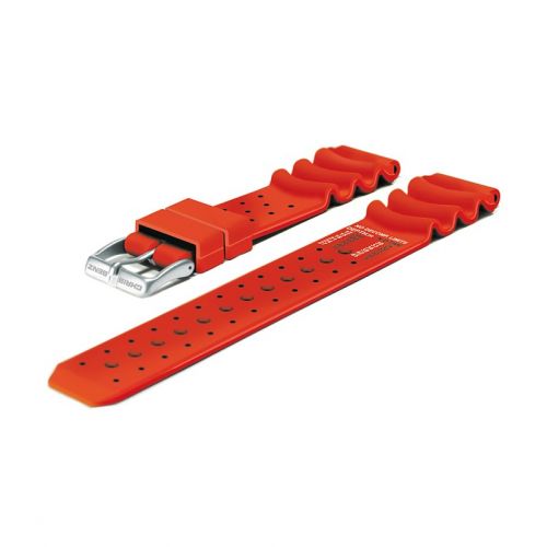 Chris Benz rubber strap Depthmeter Analogue, Chronograph, Digital - red ()