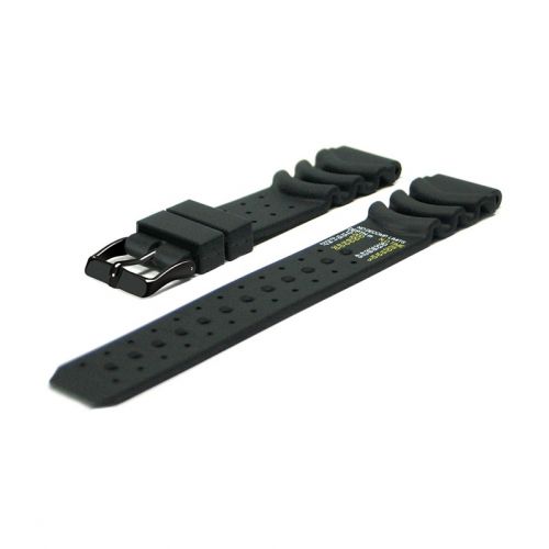 Chris Benz rubber strap Depthmeter Analogue, Chronograph, Digital - black ()