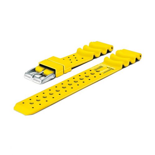 Chris Benz rubber strap Depthmeter Analogue, Chronograph, Digital - yellow ()