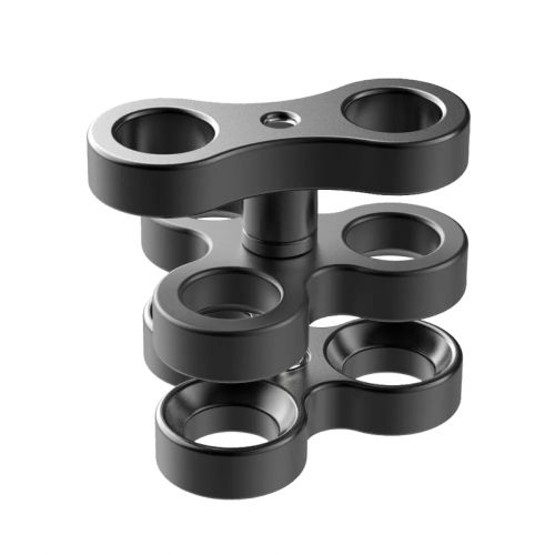 Divepro Z02B 3-hole butterfly clamp ()