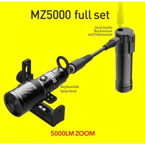 Divepro MZ5000 Modular Canister Light  ()