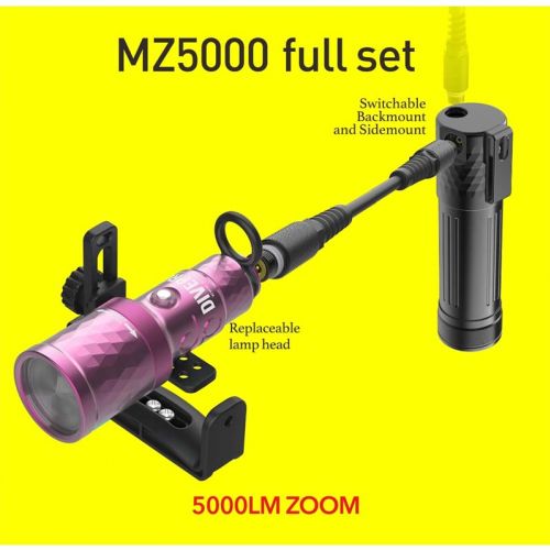 Divepro MZ5000 Modular Canister Light  ()