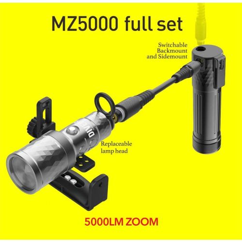 Divepro MZ5000 Modular Canister Light  ()