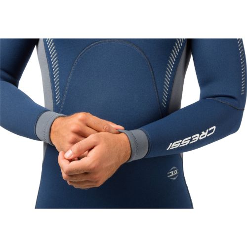 Men’s Diving Wetsuit Cressi Fast 3 mm – Neoprene Wetsuit for Warm Waters ()