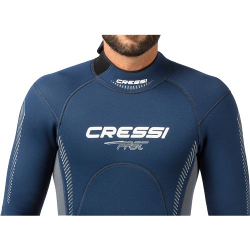 Men’s Diving Wetsuit Cressi Fast 3 mm – Neoprene Wetsuit for Warm Waters ()