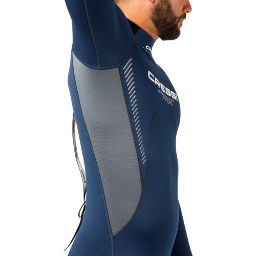 Men’s Diving Wetsuit Cressi Fast 3 mm – Neoprene Wetsuit for Warm Waters ()