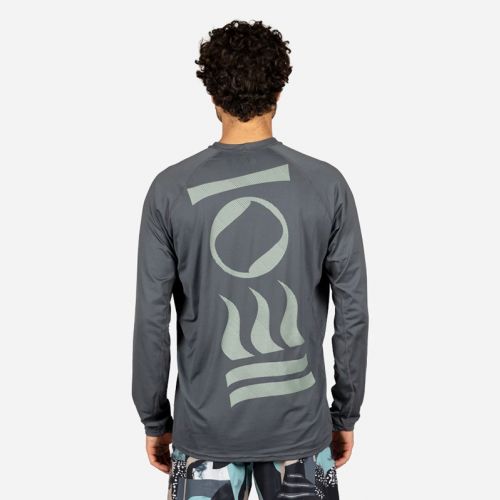 Fourth Element Men’s Long Sleeve Hydro-T Loose Fit Graphite ()
