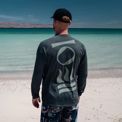 Fourth Element Men’s Long Sleeve Hydro-T Loose Fit Graphite ()